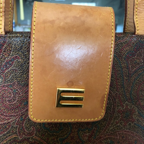 Etro Paisley Zip Tote - Picture 4 of 7